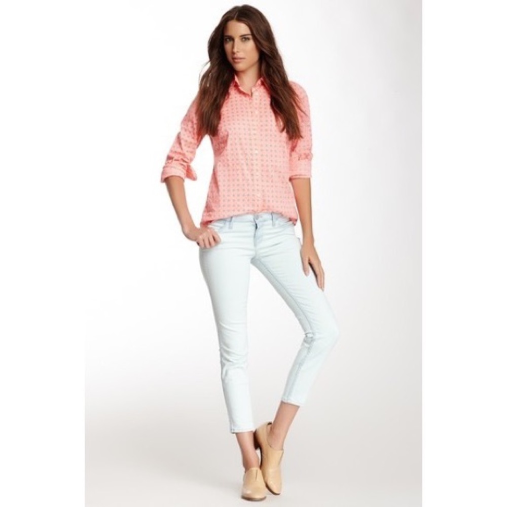 J BRAND | Allegra Low Rise Cropped Jean Size 27 - Picture 4 of 8